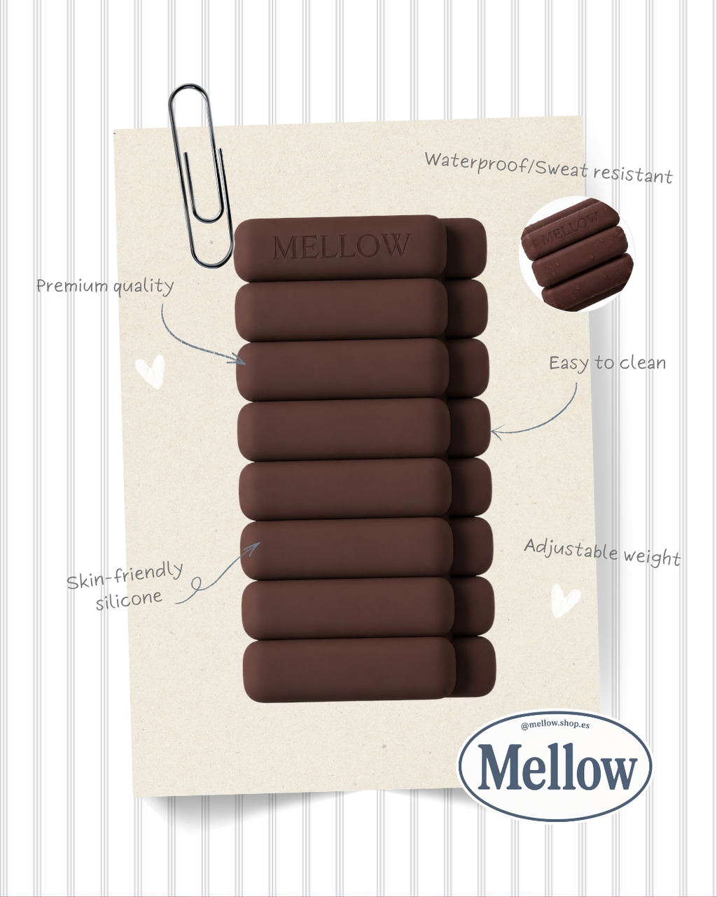 Ankle Weights in Cinnamon Mellow Shop