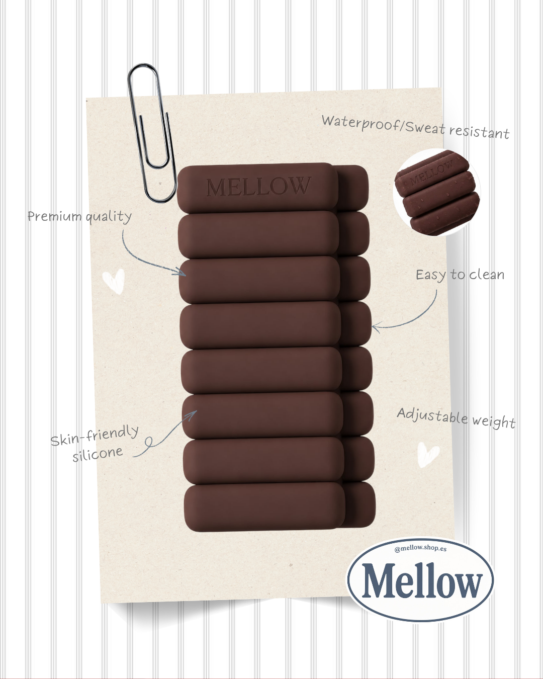 Ankle Weights in Cinnamon Mellow Shop